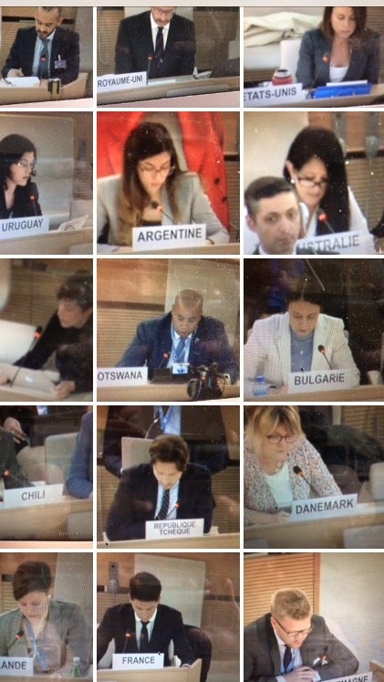 Country after country lined up to publicly criticize Bahran’s awful human rights record at today’s Universal Periodic Review