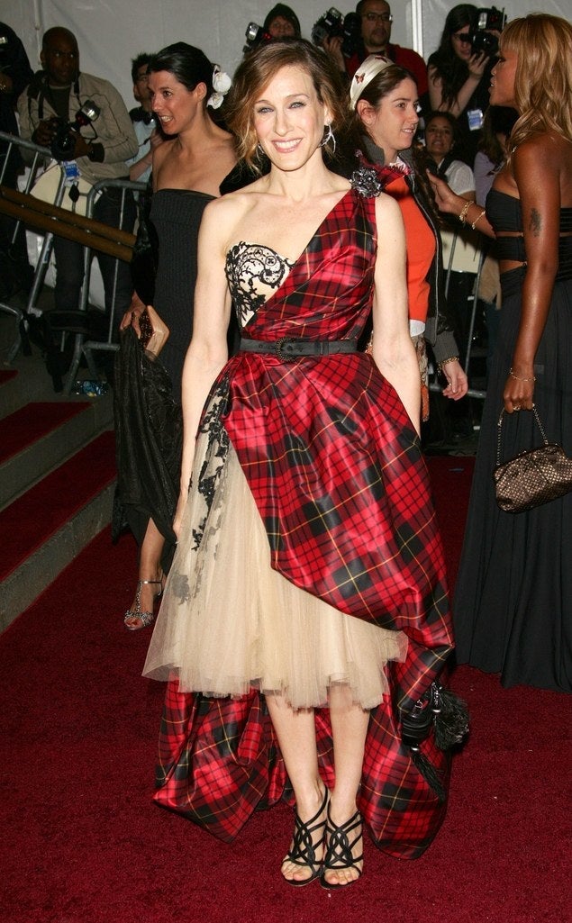 Sarah Jessica Parker in Alexander McQueen, 2006.