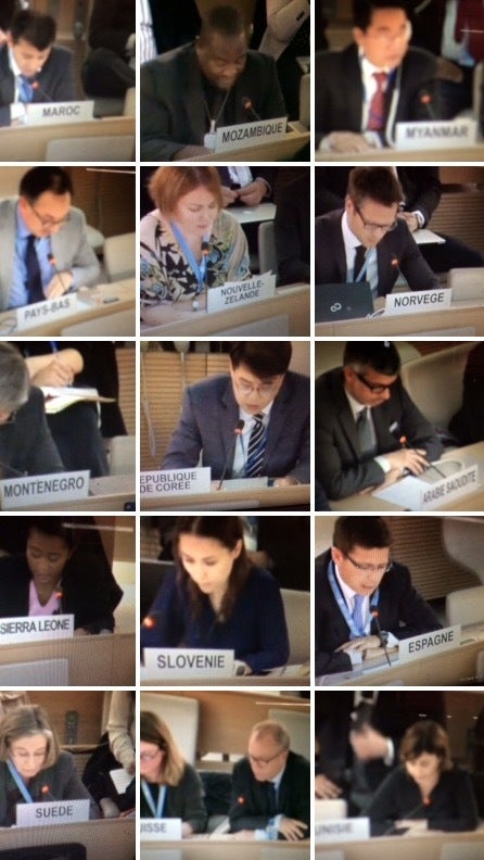 Bahrain’s delegation endured a torrid morning at the UPR as more governments lined up to lambast its record.