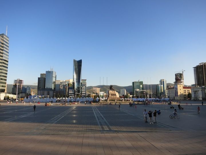 Genghis Khan Sukhbaatar Square