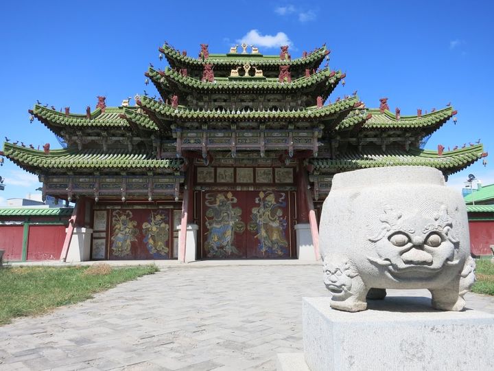 Gate to Winter Palace of the Bogd Khan