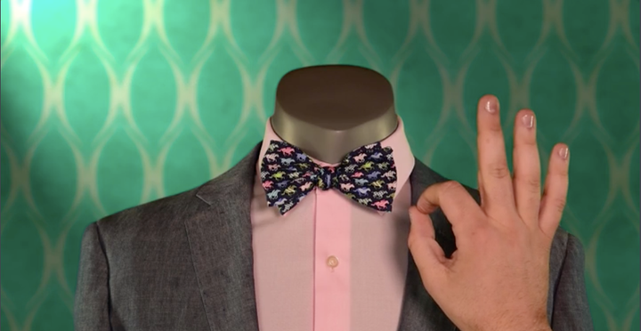 This bow tie is pure perfection.