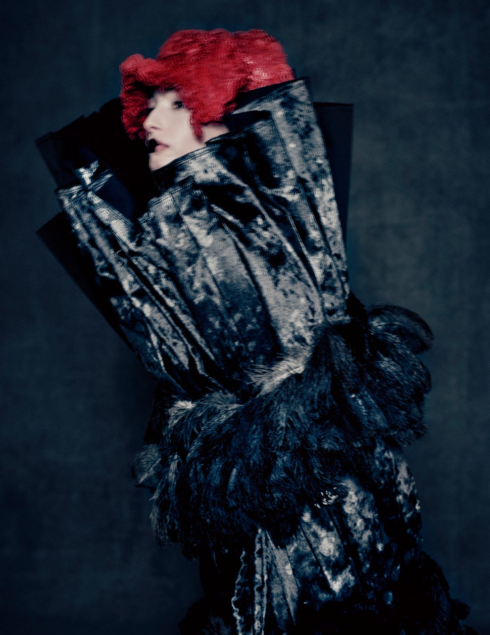 Rei Kawakubo for Comme des Garçons, "Blue Witch," spring/summer 2016.