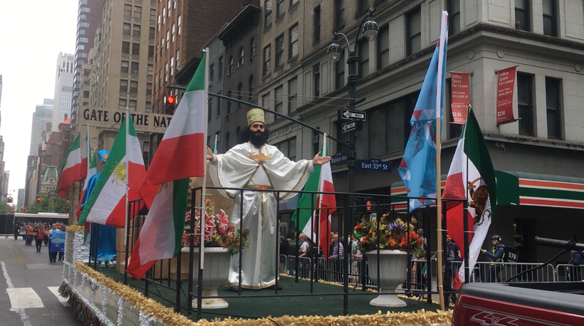 New York’s 14th Annual Persian Parade on Madison Avenue, Sunday April 30, 2017.