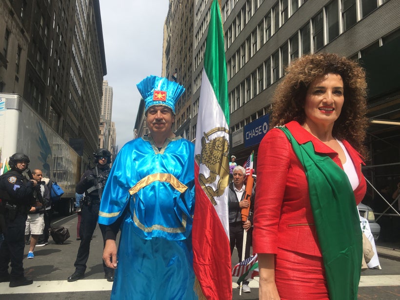 Betty Emamian, one of the Persian Parade’s leading organizers.