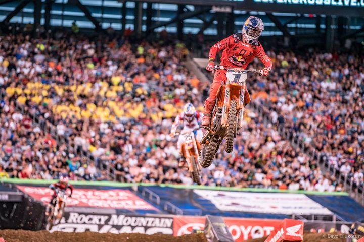 <p>Red Bull KTM’s Ryan Dungey took a very crucial win in New Jersey.</p>