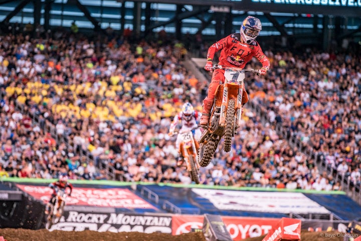<p>Red Bull KTM’s Ryan Dungey took a very crucial win in New Jersey.</p>