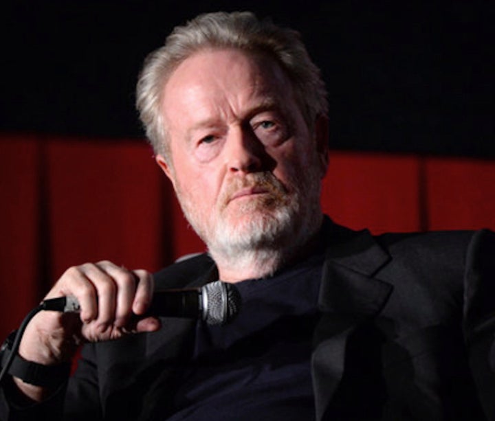 Filmmaker Ridley Scott speaks on stage during AFI FEST 2015 on Nov. 11, 2015, in Hollywood, California.