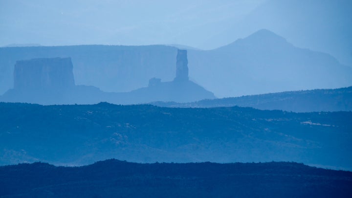 Blue hour in Arches National Park