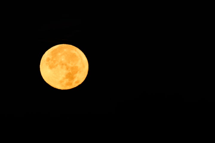 Supermoon in Arches National Park, November 2016