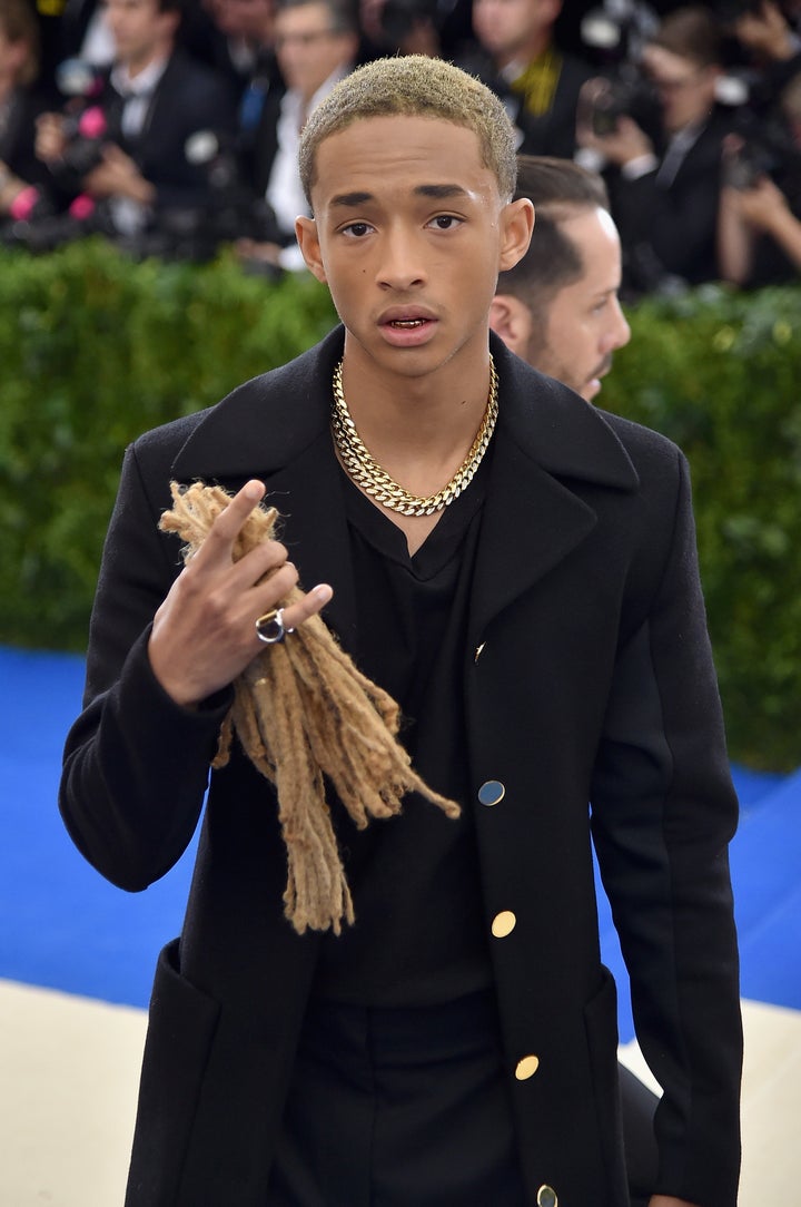 Jaden Smith Brings Locs To Met Gala