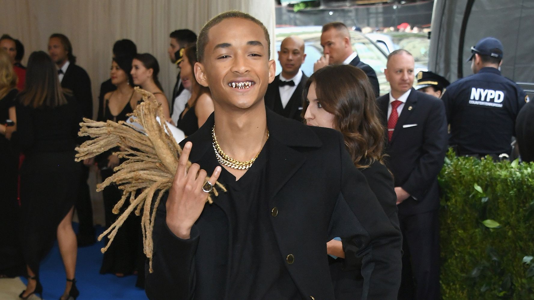 Jaden Smith Is Still the King of Unlikely Accessories at 2018 Met Gala