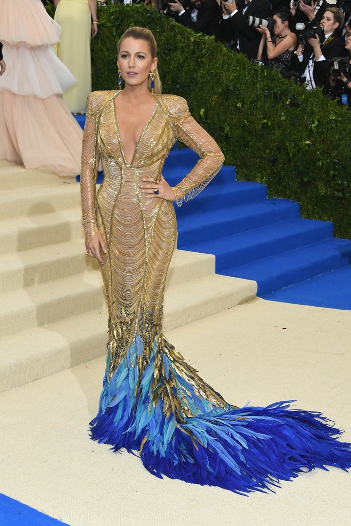 Blake Lively's Met Gala Dress Has A Magical Surprise At The Bottom ...