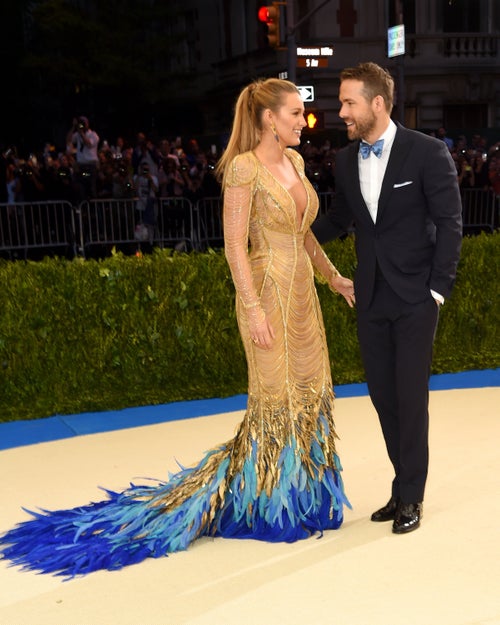 chinese dress ladies Blake Lively Strapless Los Angeles Savages Premiere Dress