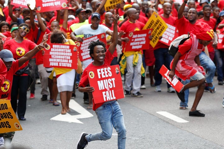 May Day march in Durban, South Africa