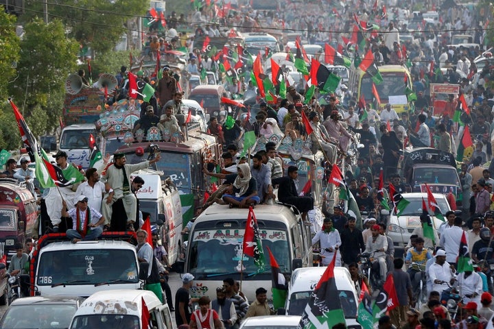 May Day march in Karachi, Pakistan