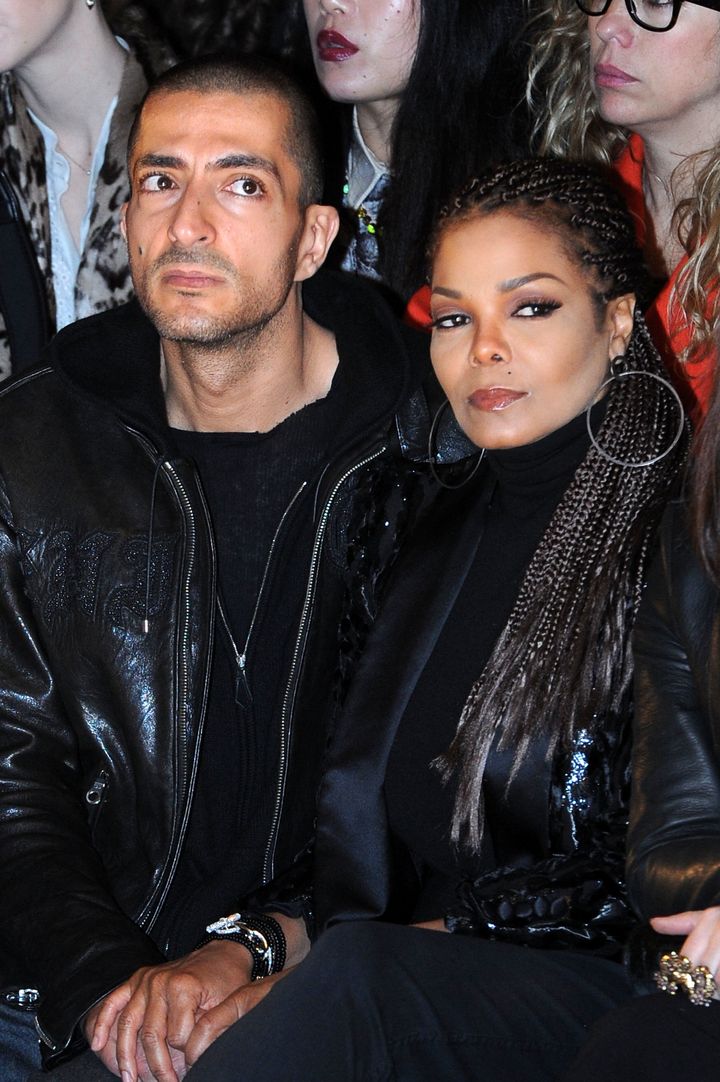Wissam and Janet at a fashion show in 2013
