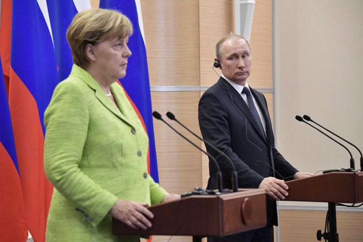 Angela Merkel Calls On Putin To Protect Gay Men In Chechnya Huffpost