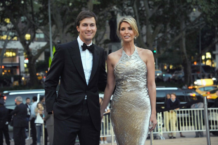 Jared Kushner and Ivanka Trump attend the New York City Ballet 2014 Fall Gala at David H. Koch Theater on Sept. 23, 2014 in New York City.