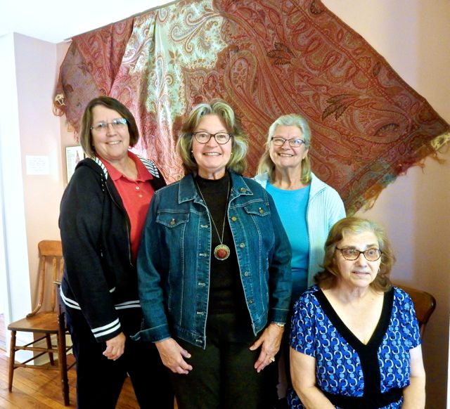 <p>Nancy Madacsi, Joyce Simmons, Renee Ferguson and Maryanne Francisco; Sparta Historical Society, NJ</p>