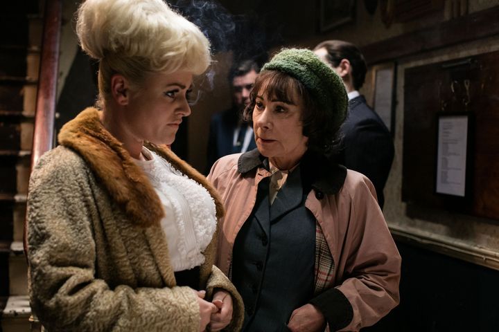 In 'Babs', young Barbara (Jaime Winstone) is warned by Joan Littlewood (Zoe Wanamaker) of the negative effect on her career of the 'Carry On' films