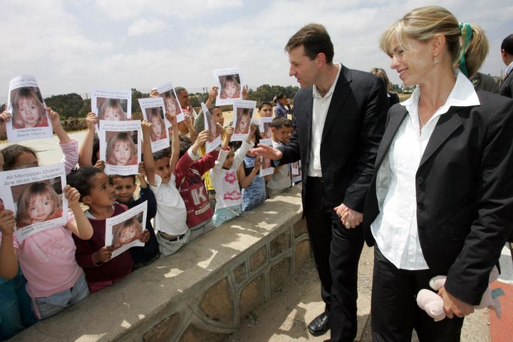 Kate and Gerry McCann travelled to Morocco to appeal for information about Madeleine