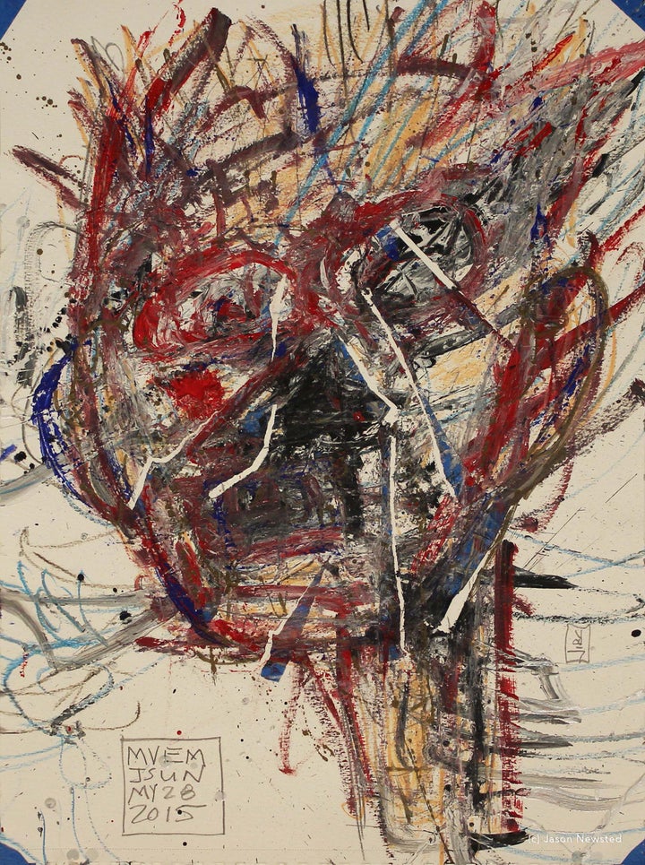 <p>Jason Newsted, <em>Self Portrait 52</em> </p>