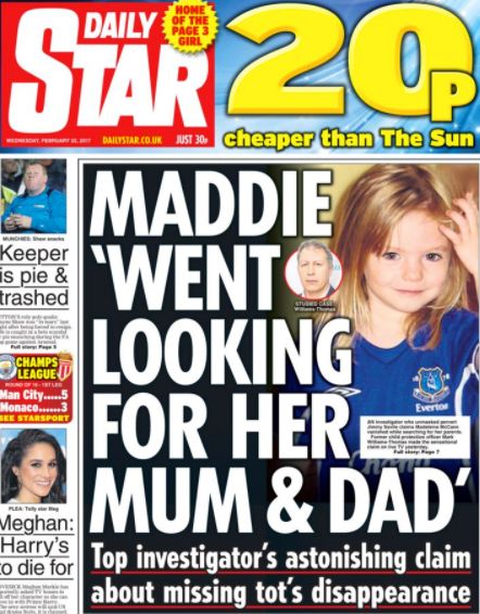 Some have suggested Madeleine may have wandered off by herself