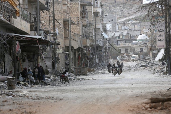 Syria, in fairness, has some other things to deal with beyond cutting its greenhouse gas emissions.