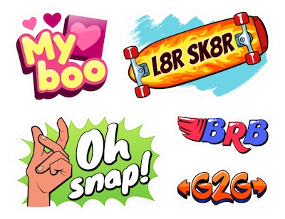 My Life as a Teenage Millennial  Sticker for Sale by D