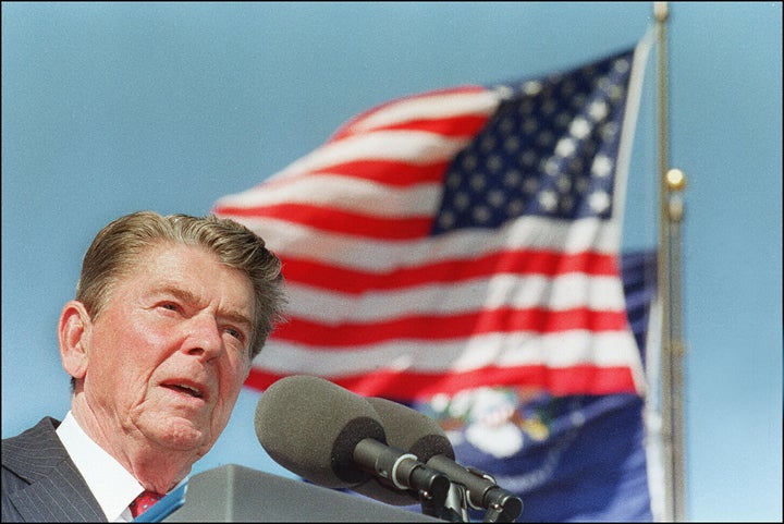 Former President Ronald Reagan was paid $2 million by a Japanese firm for two speeches he gave after leaving office in 1989.