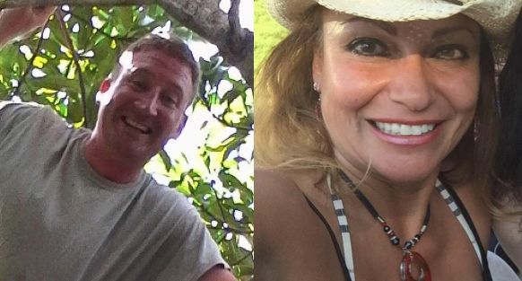 Drew DeVoursney, 36, and Francesca Matus, 52, were found dead in Belize on Monday.