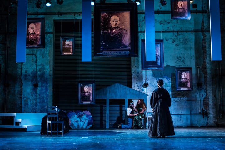 <p>A scene from Target Margin’s “Mourning Becomes Electra”</p>