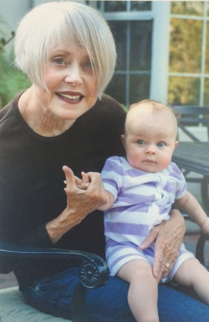 My mom and my daughter, Juliette.