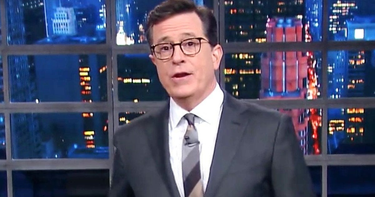 Stephen Colbert: No Regrets Over Anti-Trump Rant That Led To # ...