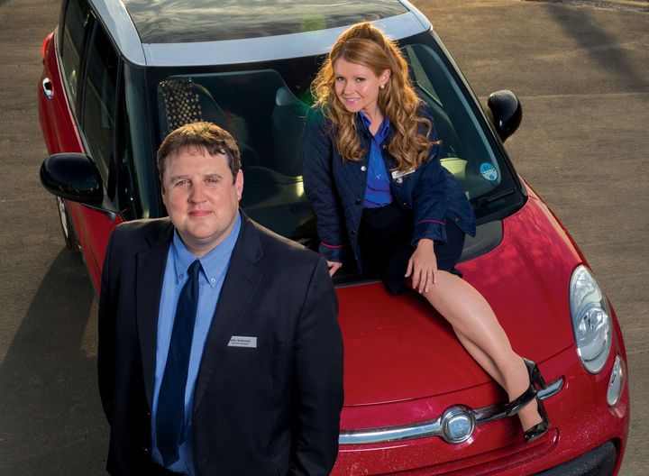 Peter and Sian in 'Car Share'