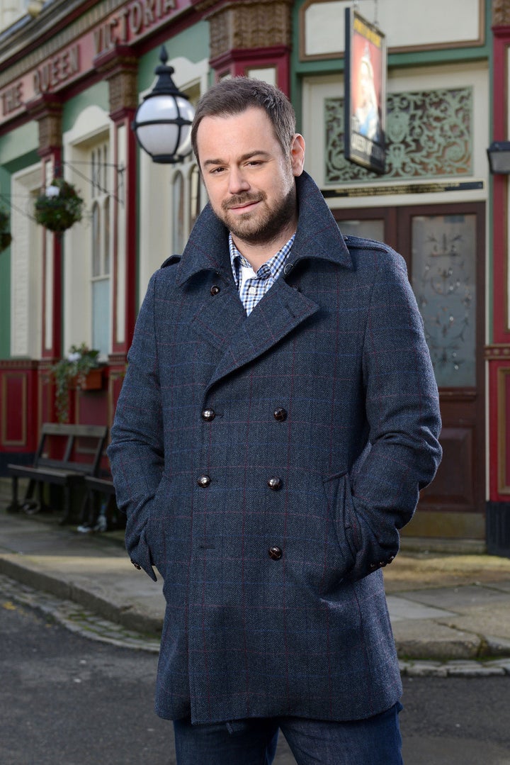 Danny plays Mick Carter in EastEnders