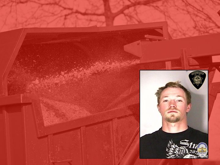 Scott Iverson is accused of trying to shove a co-worker into a wood chipper.