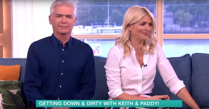 Holly Willoughby dropped another of her innuendos on 'This Morning'