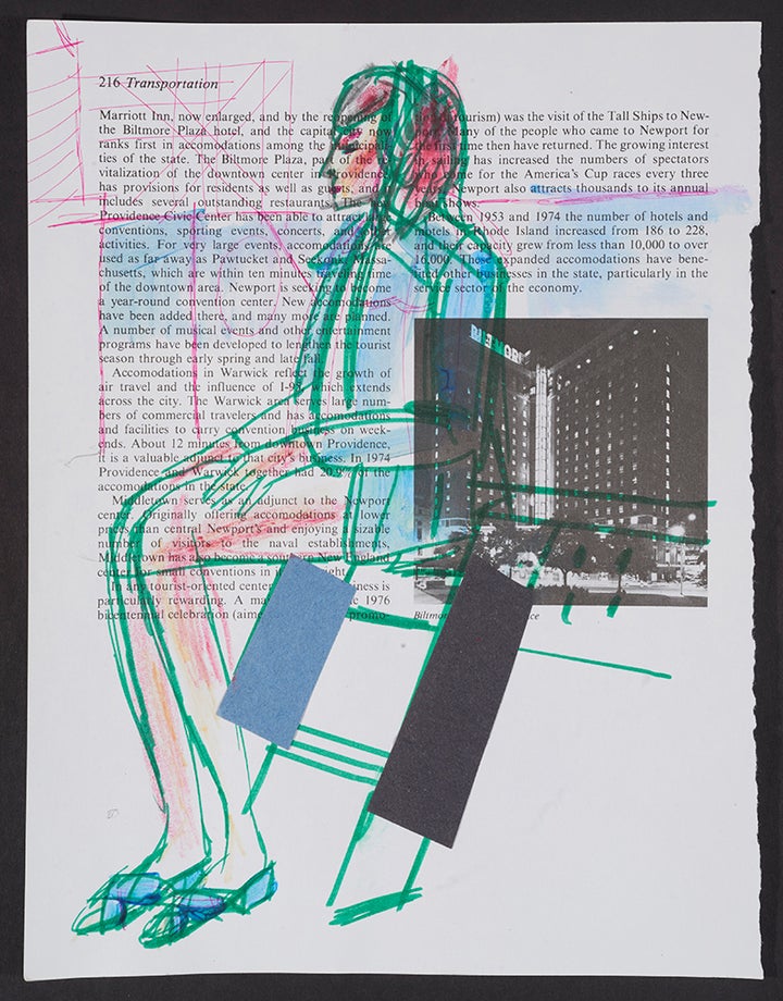 <p>Susan Cianciolo, <em>Mari</em>, 2016, ink on paper, 11 x 8.5 inches (27.94 x 21.59 cm). © Susan Cianciolo. Courtesy of the artist and Bridget Donahue, NYC. Photo: Ivory Serra. At Frieze New York.</p>