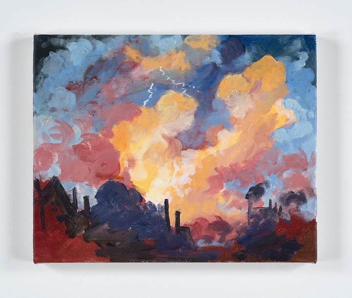 <p><a href="https://www.mutualart.com/Artist/Karen-Kilimnik/7EDE945702E0BA64" target="_blank" role="link" rel="nofollow" class=" js-entry-link cet-external-link" data-vars-item-name="Karen Kilimnik" data-vars-item-type="text" data-vars-unit-name="590b5710e4b046ea176ae8aa" data-vars-unit-type="buzz_body" data-vars-target-content-id="https://www.mutualart.com/Artist/Karen-Kilimnik/7EDE945702E0BA64" data-vars-target-content-type="url" data-vars-type="web_external_link" data-vars-subunit-name="article_body" data-vars-subunit-type="component" data-vars-position-in-subunit="10">Karen Kilimnik</a>, <em>the factories of Mars and Mercury</em>, 2017, water soluble oil color on canvas, 20 x 25 cm. Courtesy of the artist and 303 Gallery. At Frieze New York.</p>