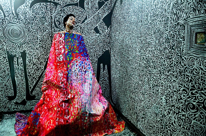 <p>Victor Ehikhamenor, <em>Child Of The Sky</em>, Photographic series. © the artist. Courtesy Tyburn Gallery. At 1:54 Contemporary African Art Fair, booth B17.</p>