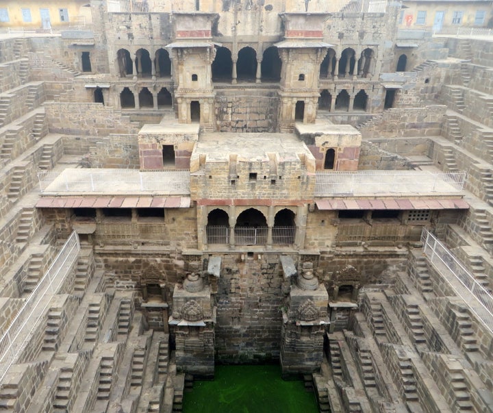 <p>Chand Baori, Abhaneri, Rajasthan c. 800 and 18th c.</p>