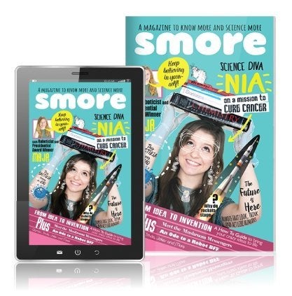 Smore magazine is a magazine for girls who are passionate about science.