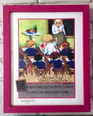 <p>Mary’s message to me, “Believe, Sue! “</p>