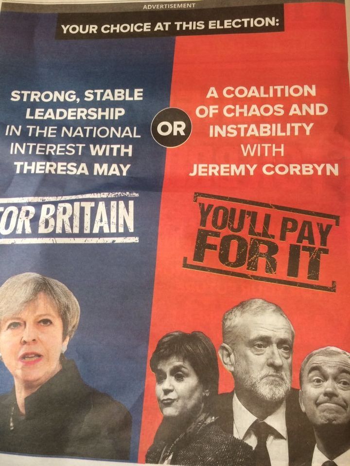 The contrast with Corbyn.