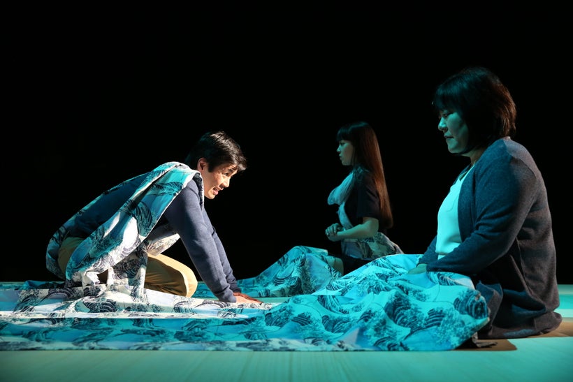 Steven Eng, Megan Masako Haley and Ann Harada in <em>Pacific Overtures</em>