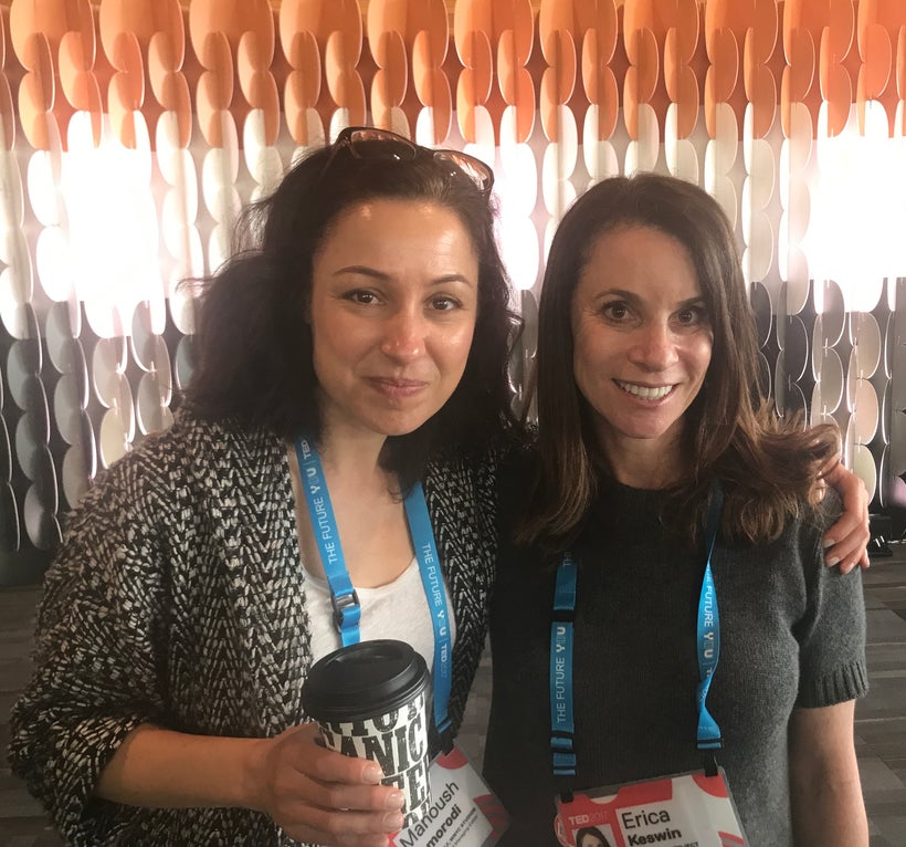 Manoush Zomorodi and I connecting the dots