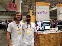 <p>The guys who invented the coffee “foam face”</p>