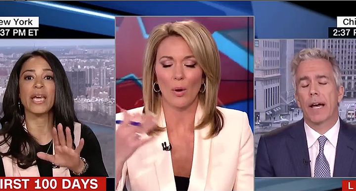 Angela Rye battling Joe Walsh on CNN